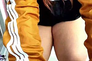 Nosy Neighbors Fucking My Stepbrother On The Balcony!