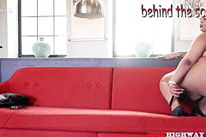 bts with bbw chokahontas in a smothering photoshoot gangbang