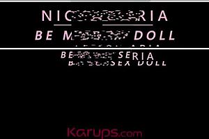 Karups - Nicole Aria transforms into a real sex doll for shaved pussy action