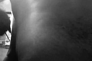 Latina couple has a quick fuck in the bathroom