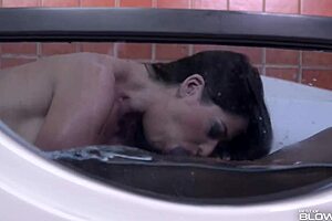 Blowjob Queen Cathy Heaven Devours Big Black Cock