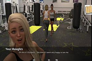 Blonde and Brunette MILF in 3D Anime Cartoon with Big Ass and Tits.