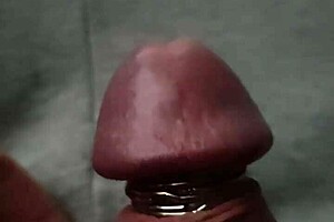 Check out Ifoslave playing with cock rings in extreme bondage.