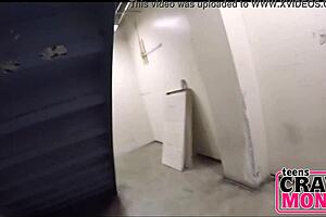 Blonde teen needs money for something