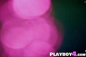 Big Tits Model Strips Naked And Poses Passionately!