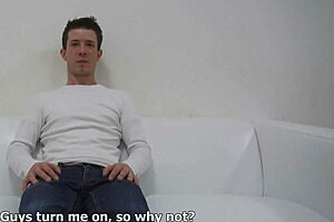 In this Czech gay casting, Mirek 3493 performs blowjob and fucking in POV style with sucking.