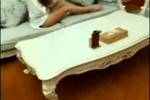 I, the TV repairman, enjoy blowjob from innocent Chinese girl