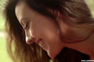 rebekah arouses her lesbian friend tereza licking pussy