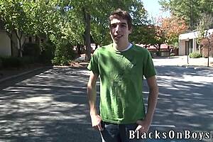 Chris Kingston experiences intense fucking from two black gay partners