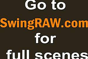 Swingers Rip Clothes for Lap Dance Undressing!