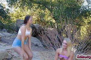 candice dare and bella rolland fuck like real lesbians in muff diving and tribbing