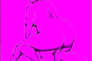 vintage erotic illustration from retro anime hentai