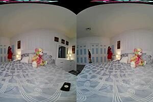 Sexy Brunette Aubree Valentine Bent Over in Doggystyle and Cowgirl Riding for Creampie