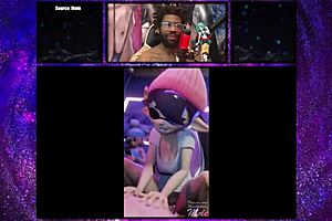 Marie and Callie switch up riding in steamy anime action