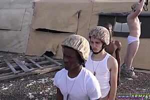 Straight Guy Moans From Gay Blowjob, Dealing With New Meat