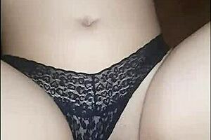 Tinder Date Bent Over in Living Room