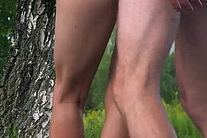 intense public anal creampie with perfect body brunette