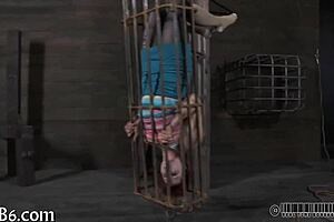 anal punishment leads to her intense squirting orgasm