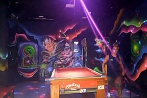 Fabinho Cums on Brunette's Big Tits During Foreplay Ass Worship