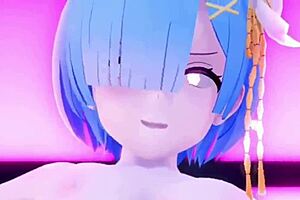 Cowgirl collection of sexy anime hentai with squirting, cum, and riding