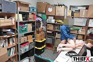 Beautiful thief learns her lesson and vows never to swipe again