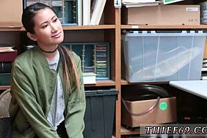 Blowjob while talking habitual theft