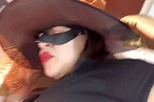 Hot Witch Gets Filled with Cum by Stranger on Halloween