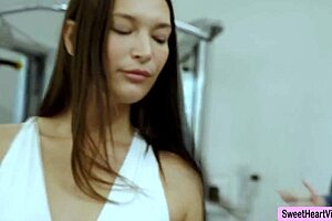 student gets pussy licked by her lesbian trainor