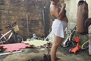 went to the gym and got fucked by a big black cock