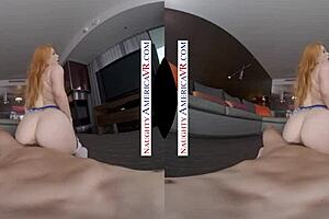 Naughty redhead penny pax fucks you hard in virtual reality with big tits and ass