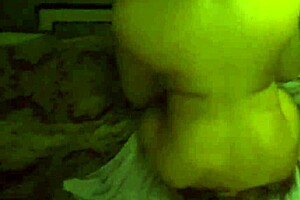 Vintage Blue Film Scene