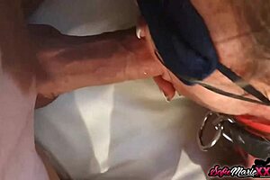 i got restrained and fucked in threesome