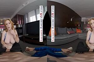 Naughty redhead penny pax fucks you hard in virtual reality with big tits and ass