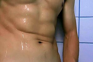 After a steamy shower, this athletic young 18+ stud gets hard. He's ready to pound you senseless!