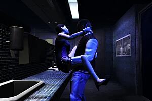 Gta 4 - Luis Fucks an Asian Babe Kay Hartman in the Club Bathroom