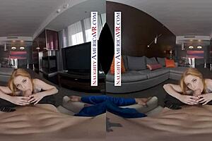 Naughty redhead penny pax fucks you hard in virtual reality with big tits and ass