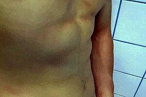 After a steamy shower, this athletic young 18+ stud gets hard. He's ready to pound you senseless!