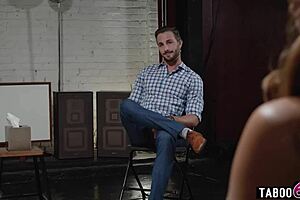 sinners anonymous turns into a wild orgy where girls gangbang the host back