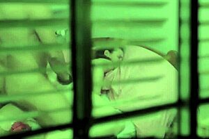 I saw girlfriend cheating across window