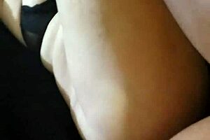 I caught my horny milf hotwife Jucee seducing a big black cock while filming part 2.