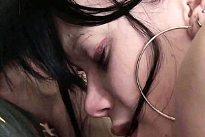 Crazy Freak Solo Girl Plays with Toys