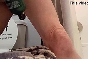 Gay bottom rides cock in ass with bareback action, tattoos, and piercings in group scene