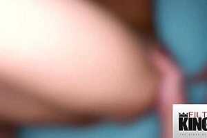 Stepsister bent over in doggystyle while fucking hard