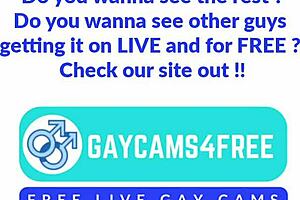 three hung dudes enjoy a gay orgy more on gaycams4free com