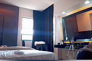 Pretty skinny mexican girl punished with spanks, little ass filled with cum.