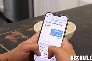 Teen 18+ Sona Bella teaches bf lesson with blowjob on small tits.