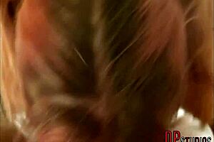 Dixie Performs Intriguing Deepthroat And Facial