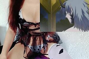 this hentai has a stranger embracing women for strength