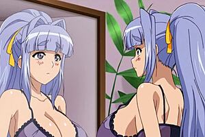 i watch my milf neighbor masturbate with toys in anime hentai style