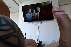 i sucked my best friend's big cock while he played online with friends